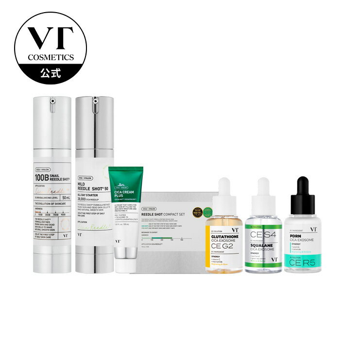 【VT公式】BEST ITEM TOP 10 スペシャル特価 リードルショット美容液 エッセンス トナー クリーム CICA コラーゲン PDRN レチノール 潤い 弾力 ツヤ肌 乾燥肌 敏感肌 集中ケア スキンケア 保湿のサムネイル