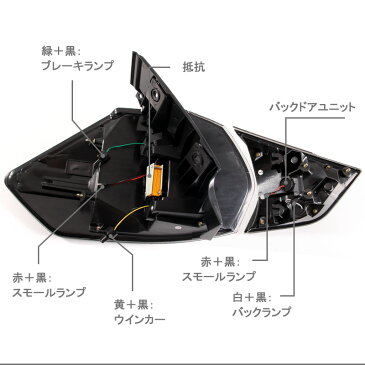 X-TRAIL 日産 エクストレイル T32 LEDテールランプ クリアレンズ ドレスアップ 補修用 フル LEDテールライト 外装 パーツ カスタム エアロ