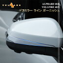 【30日だけ!限定10%OFF+P5倍】【即納】新型 アルファード 40系 ヴェルファイア ドアミラー ライン ガーニッシュ メッキ仕上げ ドアミラー ウインカーリム サイドミラー 外装 パーツ アクセサリー ドレスアップ トヨタ カスタム エアロ ALPHARD VELLFIRE 40