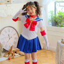 コスプレ ハロウィン 衣装 子供 女の子 レディース セーラー服 水兵 コスプレ仮装 可愛い ワンピース コスチュームドレス キッズ 半袖 クリスマス イベント...