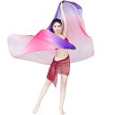 グラデーションスカーフ ベリーダンス ダンス衣装 レディース カラースカーフ 大きめ 小物 グラデーション ダンス用品 ダンス小物 ステージ衣装 コスチューム ...