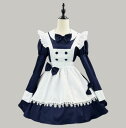 長袖ワンピース ロリータドレス 悪魔コスプレ ワンピース メイド服 可愛 エプロ ロリータ ワンピースパニエ対応可能 喫茶店 メイド コスプレ衣装 ワンピース ゴスロリ ロリータ服 仮装 衣装 シンプル ハロウィン 衣装 舞台 ステージ 演出 衣装 S M L XL 2XL 3XL 4XL 5XL