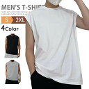 タンクトップ メンズ 綿100% トレーニング 筋トレ おしゃれ モックネック ゴルフ Tシャツ ノースリーブ シャツ カットソー 無地 春 夏 袖なしTシャツ...
