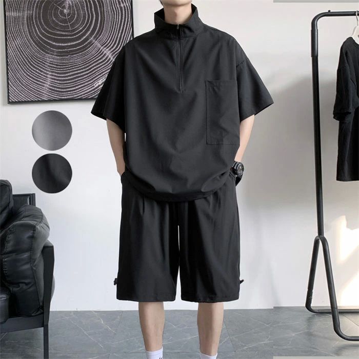 Tシャツ トレーニング メンズ 上下セット セットアップ 上下 セット 夏 夏服 スポーツウエア 運動着 ジ..