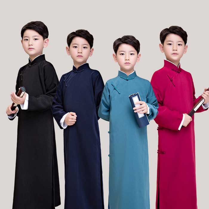 チャイナ服 子供 長袍 チャンパオ 子供服 子ども コスプレ コスチューム ハロウィン 中国漫才 中国伝統..