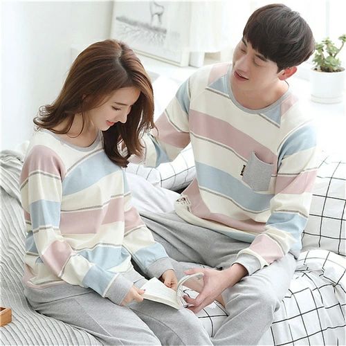 ペアパジャマ 冬 ワンピース カップル ペア ルームウェア 上下 セット ペア パジャマ レディース 長袖 ペア スウェット カップル パジャマ 秋冬 パジャマ ペア 結婚祝い プレゼント ペアパジャマ カップル 冬