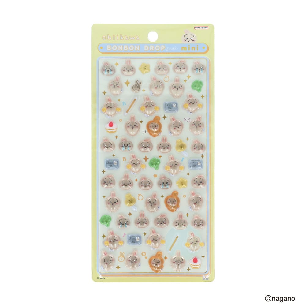 【ボンボンドロップシール】ミニ　ちいかわ　うさぎ