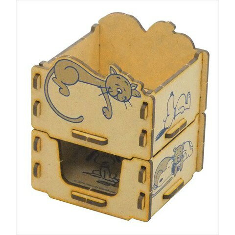 【20%OFF!!SALE】【スヌーピー】組み立て木箱2段（スヌーピー＆ファーロン）