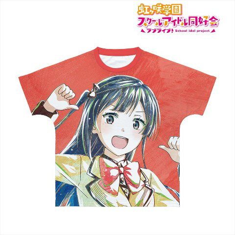 Rakuten - 【ラブライブ！虹ヶ咲学園スクールアイドル同好会】優木 せつ菜 Ani-Art フルグラフィックTシャツユニセックス(サイズ/XL)
