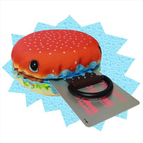 乐天商城 - 【50%OFF!!SALE】【パスケース】よだれ付きカードバーガー