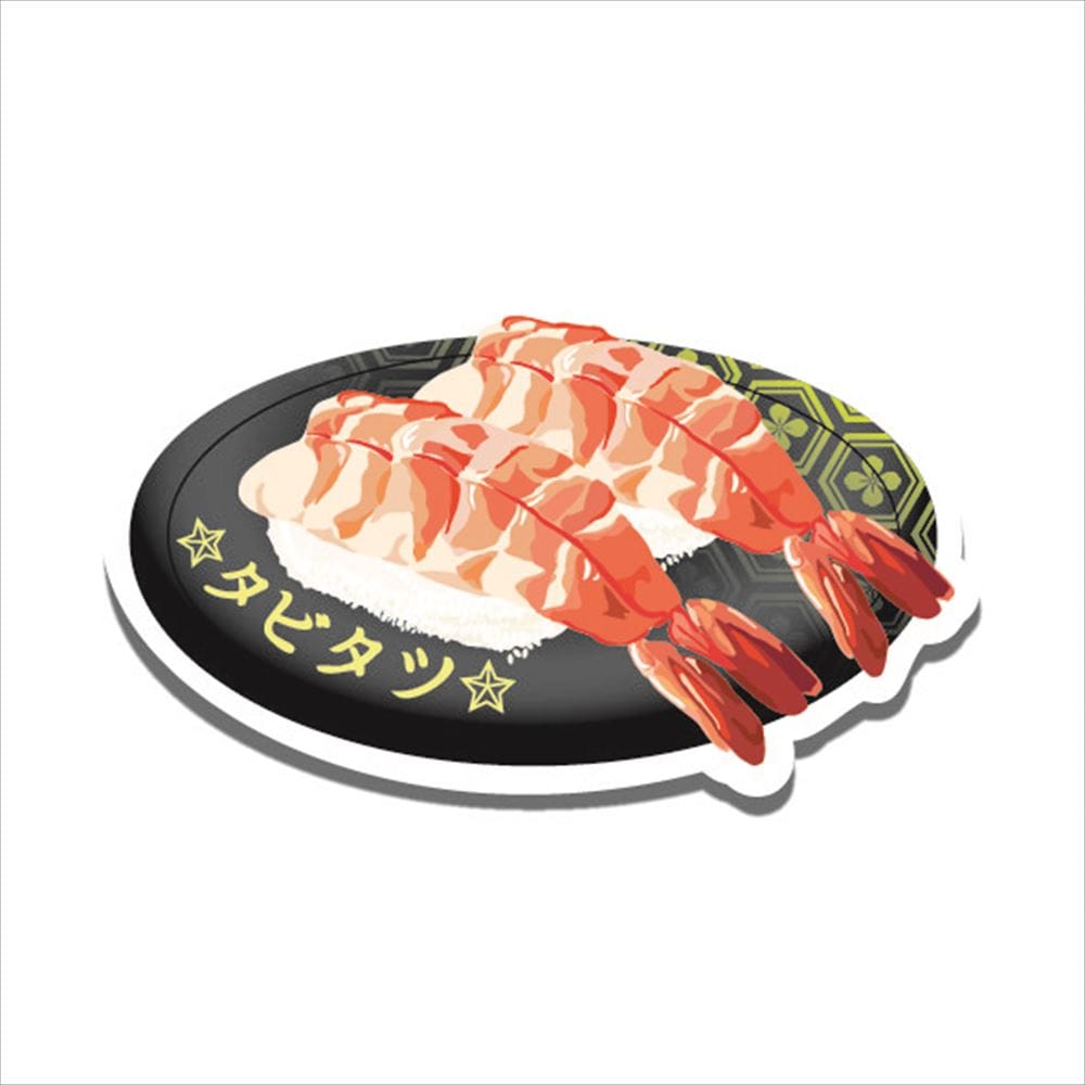 【タビタツ】ステッカー　海老