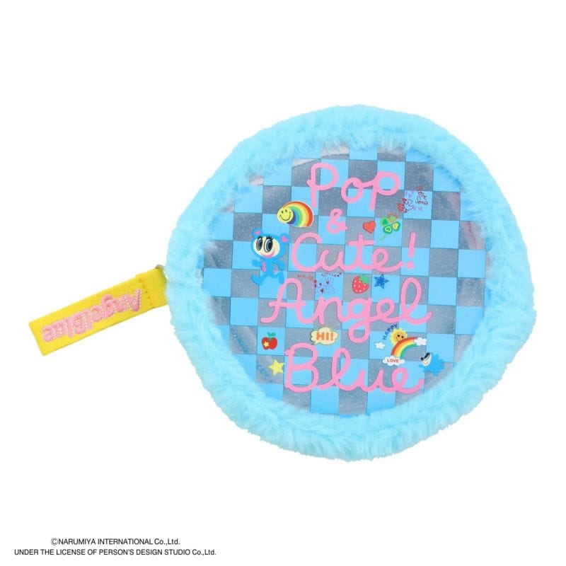 Rakuten - 【ANGEL BLUE】ラウンド型ポーチ ＜ BLUE ＞