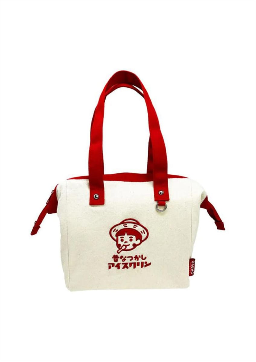 Rakuten - 【まちかど画廊】昔なつかしアイスクリン　保冷トートバッグ
