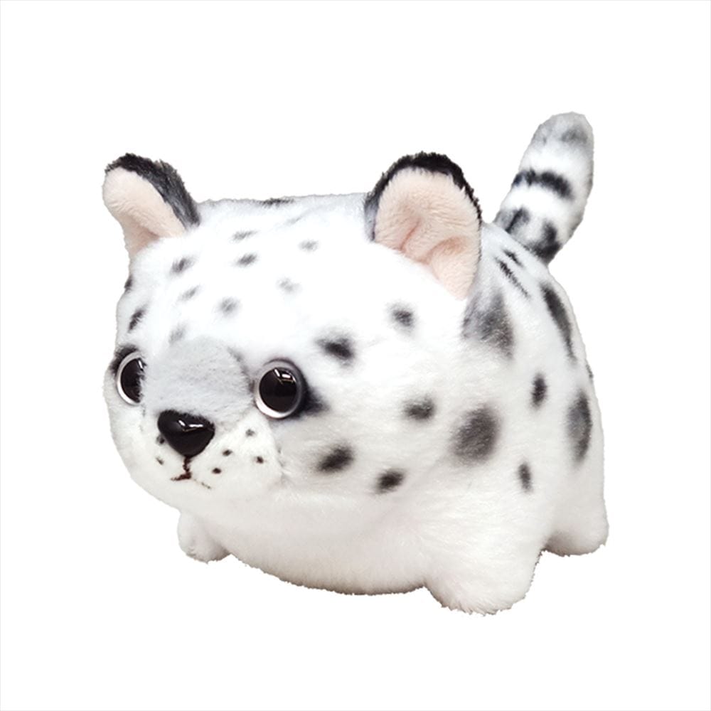 【ぽちゃまる】ネコ科シリーズ ぬいぐるみSサイズ ユキヒョウ