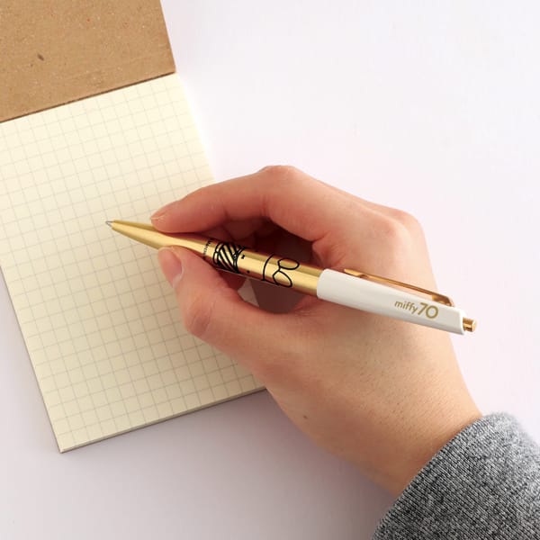 【ミッフィー】真鍮ボールペン（Stripe）