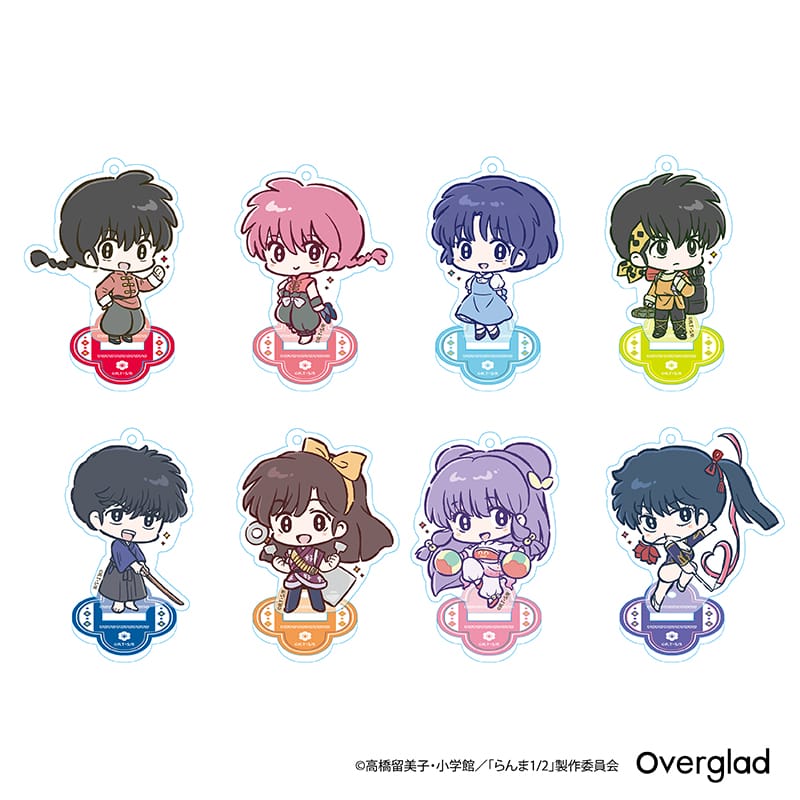 乐天商城 - 【らんま1/2】トレーディングミニアクスタ デフォルメver.（1BOX8種）