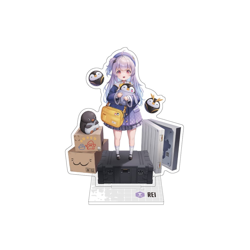 Rakuten - 【NIKKE】アクリルスタンド ライ　かわいい　かっこいい　近未来　ガンアクション　スタイリッシュ　バトル　美少女　重火器　スーツ　迫力