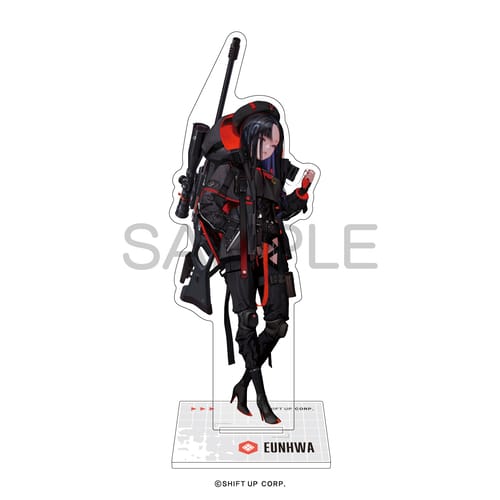 Rakuten - 【NIKKE】アクリルスタンド ウンファ　かわいい　かっこいい　近未来　ガンアクション　スタイリッシュ　バトル　美少女　重火器　スーツ　迫力