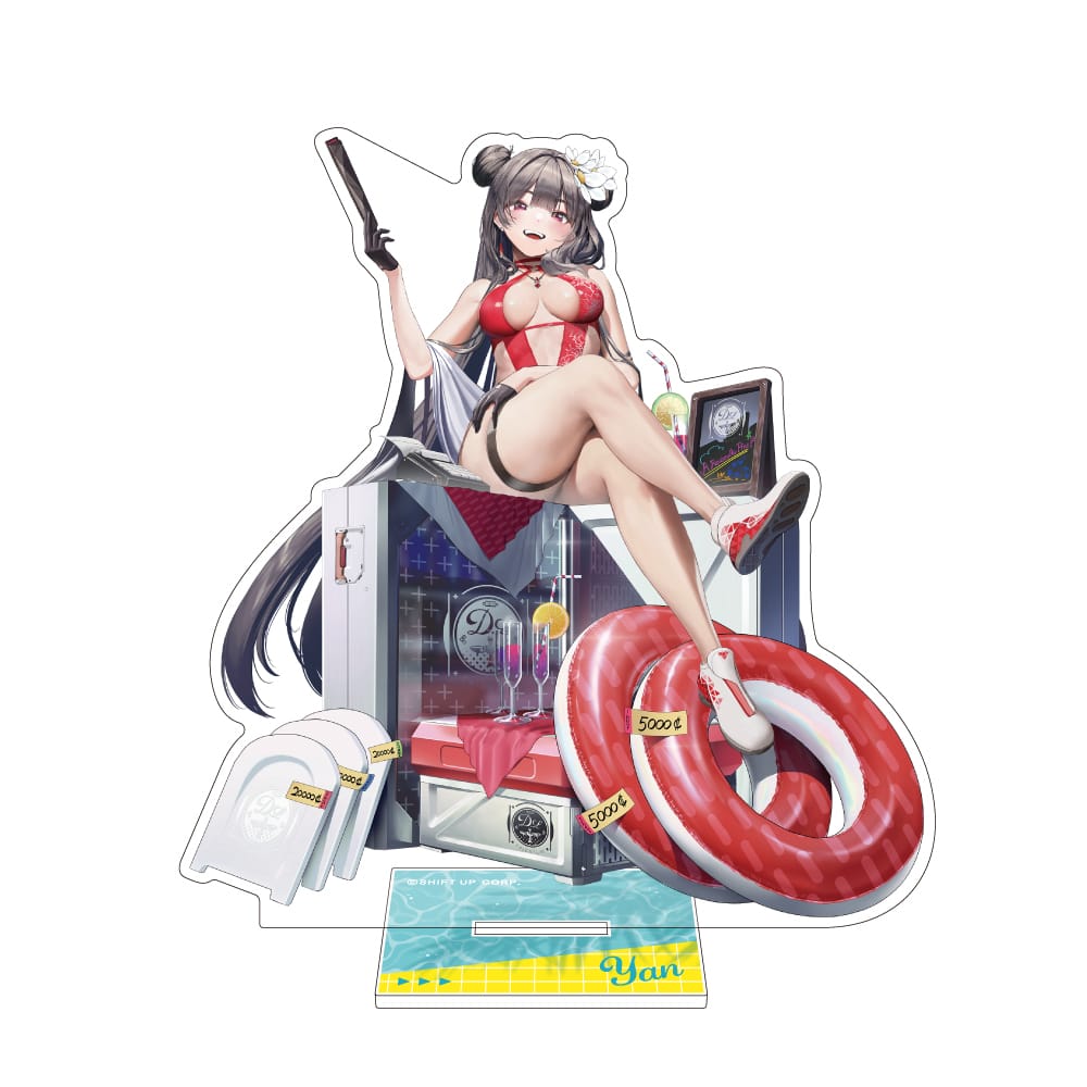 Rakuten - 【NIKKE】アクリルスタンド -summer- ヤン　かわいい　プレゼント　ギフト　漫画　アニメ　グッズ　アニメグッズ　キャラクター　キャラクターグッズ　キャラクター雑貨