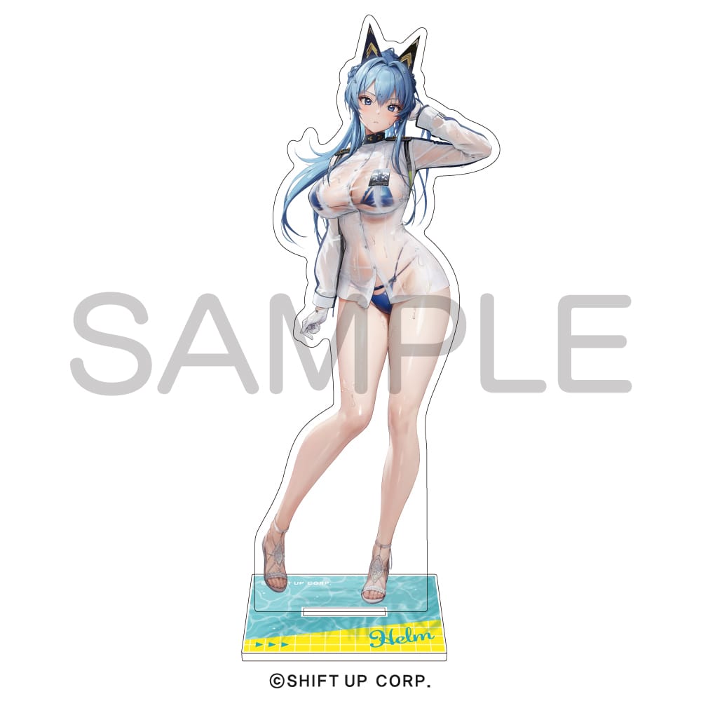 乐天商城 - 【NIKKE】アクリルスタンド -summer- ヘルム　かわいい　プレゼント　ギフト　漫画　アニメ　グッズ　アニメグッズ　キャラクター　キャラクターグッズ　キャラクター雑貨
