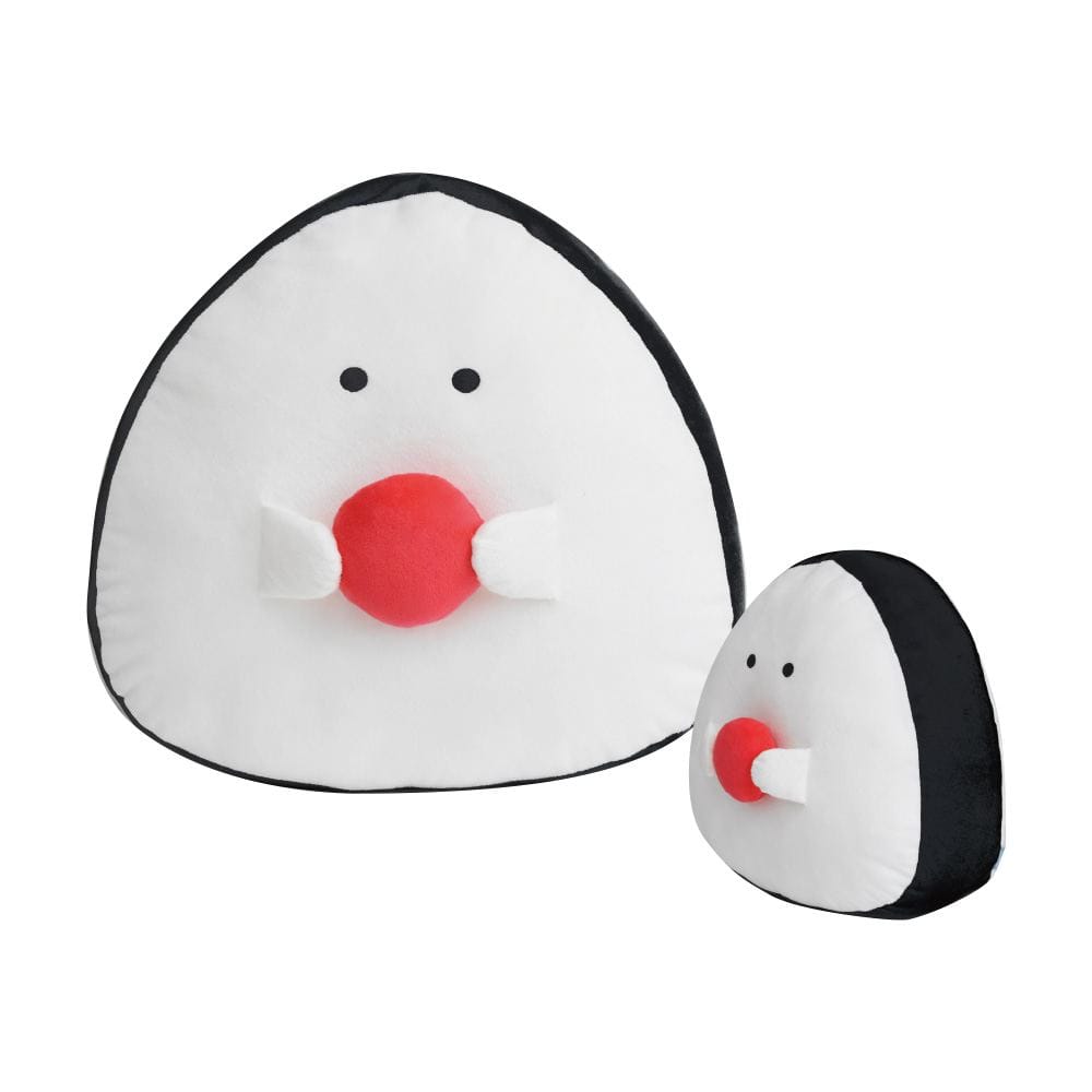 乐天商城 - 【ぎゅっとおにぎりさん】ビッグクッション　梅　かわいい　プレゼント　ギフト　グッズ　アニメグッズ　キャラクター　キャラクターグッズ　キャラクター雑貨