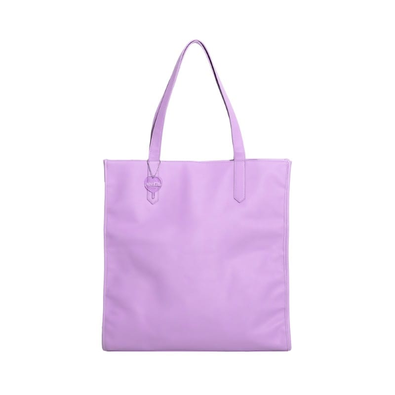 乐天商城 - 推しごと現場トート（フェイクレザー/PURPLE）　かわいい　シンプル　オシャレ　カジュアル 　雑貨　ファッション　ファッション雑貨　カバン　推し　推し活