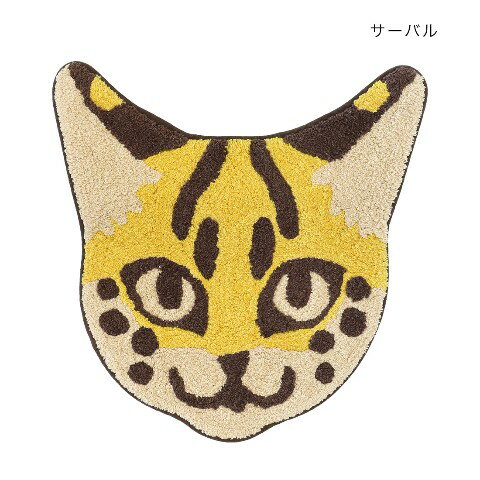 Rakuten - 【20%OFF!!SALE】マット ネコフェイス（サーバル）