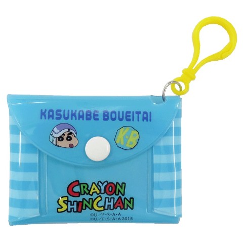 Rakuten - 【20%OFF!!SALE】【クレヨンしんちゃん】PVCミニポーチ　かすかべ防衛隊