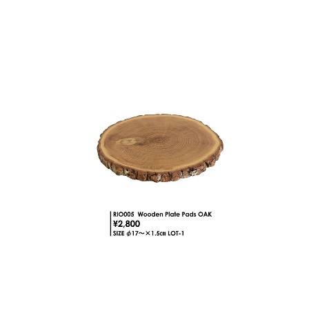 【20%OFF!!SALE】【WOODEN PLATE】 PADS OAK