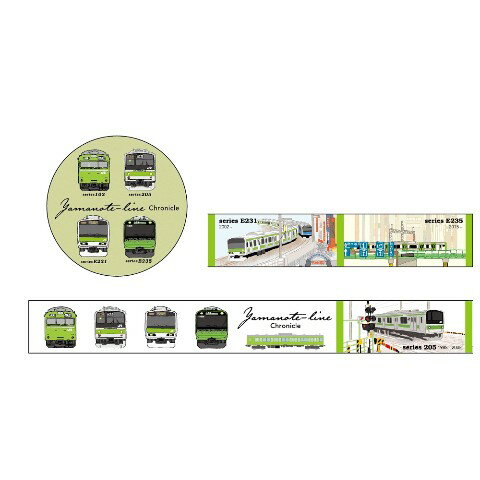 Rakuten - 【50%OFF!!SALE】鉄道クロニクル　山手線　マスキングテープ