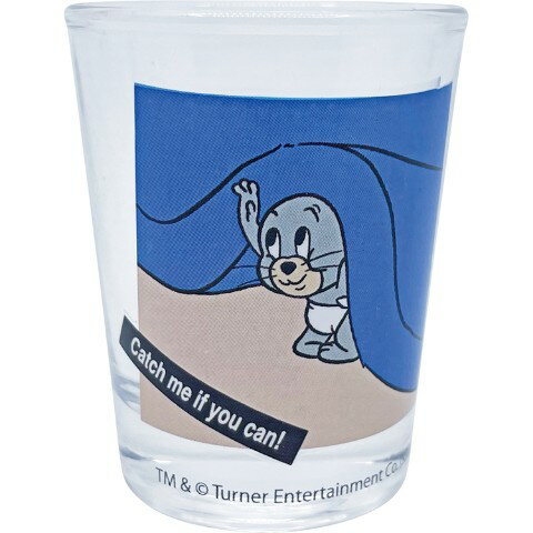 【20%OFF!!SALE】【トムとジェリー】ミニグラス タフィー Catch me(3.0)