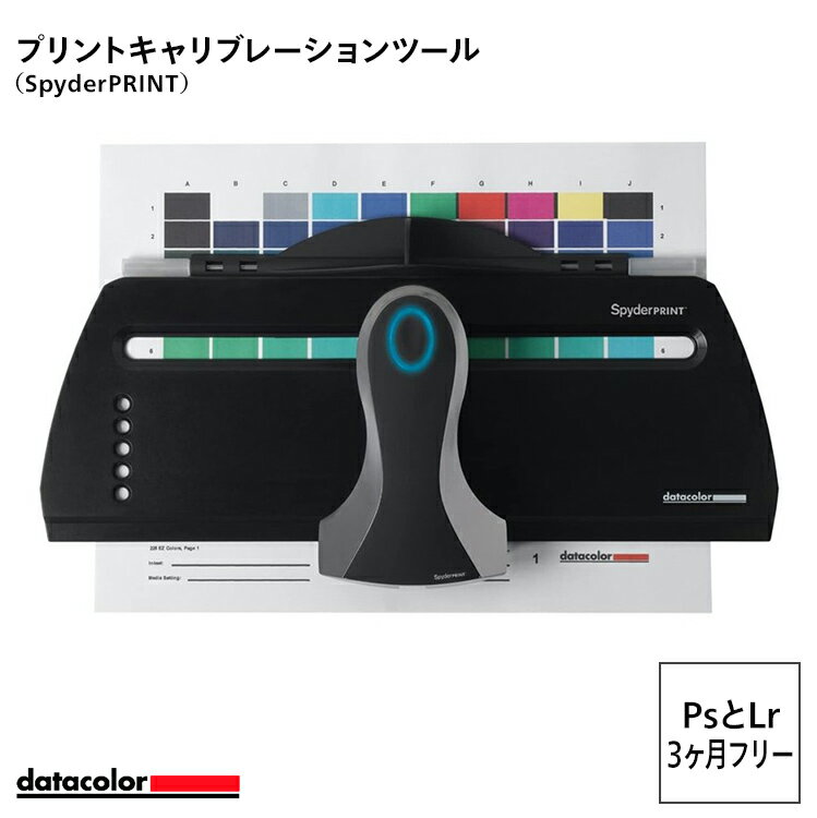 【国内正規品】Datacolor Spyder PRINT プリントキャリブレーションツール S4SR100 メーカー保証付 測色器 カラーパ…