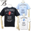 \夏SALE/バーニヴァーノ 天竺 ユニコーン 刺しゅう 半袖 Tシャツ Lサイズ ホワイト ブラック サックス BARNI VARNO BSS-OTH5227 春夏 25SS