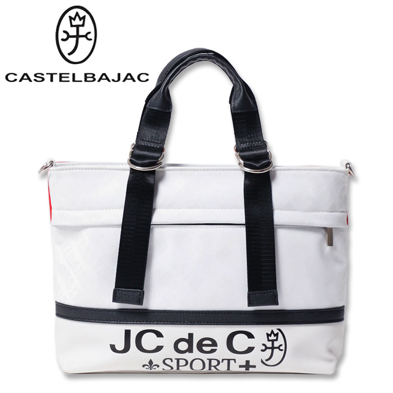 楽天スーパーSALE カステルバジャック ハンドバッグ ショルダーバッグ CASTELBAJAC SPORTS 7233181118 スポーツ メンズ レディース 白 紺 黒 WHITE BLACK 新作 ゴルフ