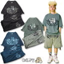 ガルフィー 半袖Tシャツ 短パン セットアップ 染め染めわんちゃんボロボロ Tee ボロボロショーツ GALFY 132000 132001 L XL 黒 紺