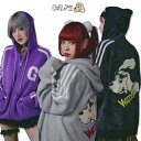 ガルフィー GALFY もけもけG!ニットパーカー 144025 モヘヤタッチニット 20 BLACK #110 PURPLE #120 GRAY L XL ヤ...