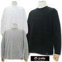 \25%OFF/ジェルバ 長袖Tシャツ 415010 M L LL 3L 白 04 グレー 12 黒 15 JERBA 無地 ワンポイント 丸首 クルーネック ロンT