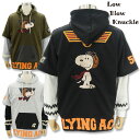 ローブローナックル スヌーピー 長袖 パーカー 592402 グレー ブラック カーキ L XL XXL LOW BLOW KNUCKLE SNOOPY PEANUTS