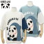パンディエスタ サメパンダ しっぽ付き 半袖Tシャツ 554750 L XL PANDIESTA JAPAN メンズ レディース