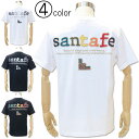 サンタフェ バックアップリケ半袖Tシャツ 81162 santafe カットソー 夏モデル サマー【送料無料】