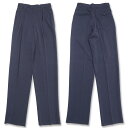 CREMUS クレムズ 2タックパンツ 7125-800 76cm メンズ ブルー スラックス ベーシック