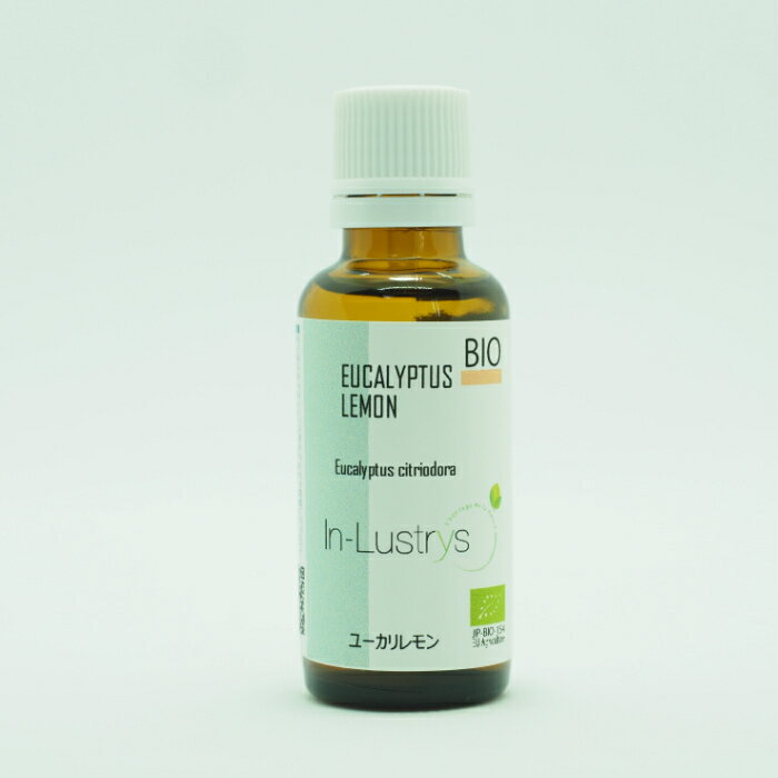 ユーカリレモン 30ml 精油 アロマオイル《エコサートEU認証》インラストリーズ