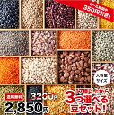 \ スーパーSALE 10% OFF!! / 【送料無料】 17種から1kg×3つ選べる豆セット!! チャック袋入 クリスマス 福袋 カレー