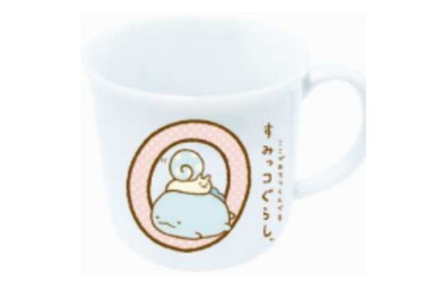 【全品　送料無料！】　すみっコぐらし　イニシャルマグO　すみっこぐらし　サンエックス　すみっこ　すみっコ　ゆるキャラ　マグ　コップ　カップ　食事　食器　子供　キッズ　雑貨　グッズ