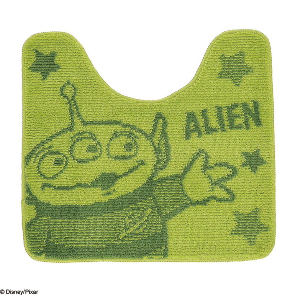 【全品　送料無料！】　ピクサーキャラクター　トイレマットグリーンスターマット　エイリアン　トイス..