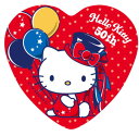 【全品 送料無料!】【日本製】【サンリオキャラクターズ】ハート型缶バッジ【ハローキティ】【50th】【50周年】【缶】【缶バッチ】【バッチ】【バッジ】【カンバッ...