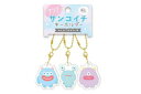 【全品 送料無料!】【オリジナル】クリアサンコイチキーホルダー【モンスター】【キーリング】【チャーム】【鍵】【おそろい】【友達】【ペア】【フレンズ】【雑貨】【グッズ】【かわいい】(3)