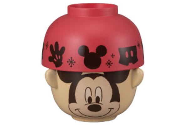 【全品　送料無料！】【ディズニーキャラクター】汁椀茶碗セットミニ【クレヨンタッチ】【ミッキーマウス】【ディズニー】【映画】【アニメ】【茶碗】【お皿】【食事】【食器】【キッチン】【雑貨】【グッズ】【かわいい】