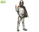 【キッズ】キャプテン・ファズマ【S】【Captain Phasma】【スターウォーズ】【STARWARS】【映画】【ハロウィン】【コスプレ】【コスチューム】【衣装】【仮装】【かわいい】