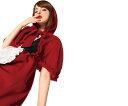 【レディ】クラシックレッドフード【赤ずきん】【レッドライディング】【ハロウィン】【コスプレ】【コスチューム】【衣装】【仮装】【集団仮装】【かわいい】